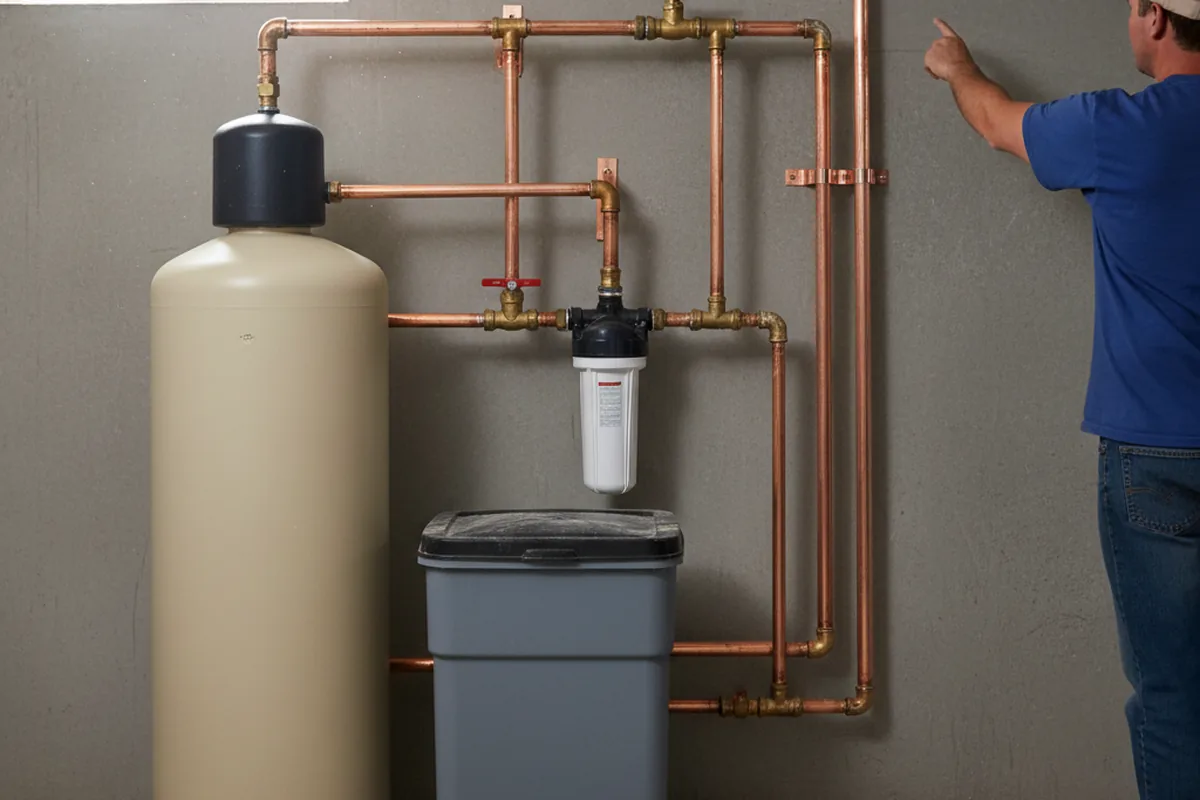 Whole-house water treatment system installed in Adams Run